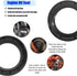 182-2142 Engine Oil Seal Rebuild Kit 400 400L Complete Engine Oil Seal Rebuild Kit Equivalent to 82114 822124 Fit for Polaris Sport Sportsman Big ...