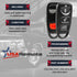 Case Shell Key Fob Keyless Entry Remote fits Hyundai Elantra Sonata/Kia Forte Optima Spectra...