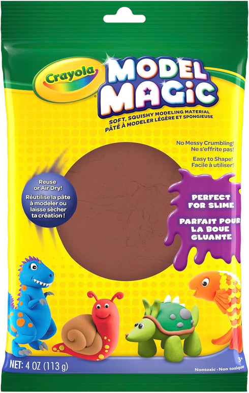 Crayola Model Magic 4-Ounce, Earth Tone, Modeling Clay Alternative...