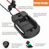 Power Wheel Adapter with Fuse & Switch, Secure Battery Adapter for WORX 20V PowerShare Lithium Battery, with 12 Gauge Wire,Good Power Convertor fo...