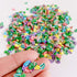3000 PCS Nail Art Slices Polymer Slices DIY Nail Art Supplies Making Kit Decoration Arts Crafts(Leaves Slices)...