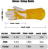 Professional MIG/TIG Welding Gloves extra Large, Reinforced Palm & Thumb & Index Finger, Seamless Forefinger, Top Grain Leather Cowhide, Comfort a...
