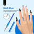 Beetles Gel Polish Nail Art Liner Brushes 5Pcs Painting Art Design Pen Set Diamond Application Rhinestone Handle Dotting Drawing Sizes 5 7 9 11 20...