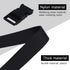 RETON 0.79 Inch Wide 10 Yards Black Nylon Webbing Strap + 20 PCS Adjustable Buckles Plastic Side Release Buckles...