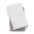 Chicco Lullaby Playard Sheets - Grey Diamond 2-Pack | Grey/White...