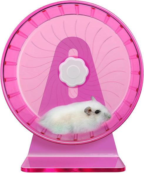 Hamster Wheel,Silent Wheel,Super Silent Hamster Exercise Wheels,Silent Hamster Wheel,Adjustable Stand Hamsters Exercise Wheels,Quiet Rat Wheel (? ...
