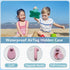 2 Pack Waterproof AirTag Holder for Kids Hidden, Anti-Removal GPS Tracker Case Compatible with Apple Airtag, Anti-Lost Silicone Protective Case wi...