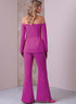 Vogue Misses' Off-The-Shoulder Jacket and Semi-Fitted Highrise Pants Sewing Pattern Packet, Design Code V1943, Sizes 8-10-12-14-16...