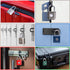 Pothunder Fingerprint Smart Padlock Lock, Biometric Metal Keyless Thumbprint Lock, Waterproof, USB Rechargeable, for Gym Locker, School Locker, Lu...