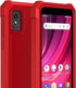 for BLU Studio Mini case, with Tempered Glass Screen Protector Full-Body Soft TPU Bumper Shockproof Silicone Protective Phone Cover Case for BLU S...