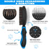 2PCS Dog Brush I Dog Brush for Shedding I Dog Bath Brush I Dog Brushes for Grooming I Double Sided Dog Hair Brush I Dog Brush For Short/Long Haire...