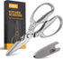 Kitchen Scissors, All Purpose Heavy Duty Kitchen Shears for Food,Metal Handle Stainless Steel Cooking Scissors for Chicken,Poultry,Meat,Herbs,Fish...