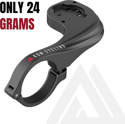 KOM Cycling Wahoo Elemnt Mount Compatible with Multiple Wahoo Computers Including The Wahoo Elemnt Bolt, Elemnt Roam, Elemnt Mini, and Elemnt - Mu...