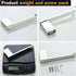 RANDOM Toilet Paper Holder Polished Chrome Square Bathroom Hardware Accessories SUS 304 Stainless Steel Tissue Paper Roll Holder Nordic Minimalism...