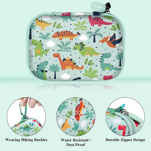 Leayjeen Kids Camera Case Compatible with Goopow/Mgaolo/HOOMOON/Hangrui Kids Camera Toys and Children Digital Video Camcorder Camera,Best Easter B...
