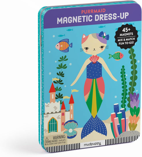 Mudpuppy Purrmaid Magnetic Dress-up Small...