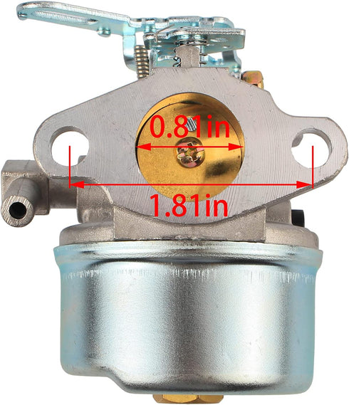 Carbhub 640084B Carburetor for TORO 521 Snow Blower HSSK40 HSSK50 HS50 LH195SAT ecumseh 5HP MTD 632107A 632107 640084 640084A for Tecumseh 632107 ...