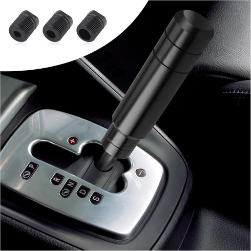 Aluminum Shifter Knobs with 3 Adapters,Fashionable Gear Shift Knob Stick Shift Knob for Car Decor,Universal Manual Shift Knobs Car Interior Access...