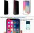 Cell Phone Tempered Glass Privacy Screen Protector(Black,2 Pack),Compatible iPhone 11/XR 6.1" Screen HD Clarity 3D Touch 9H Hardness Anti-Spy Anti...