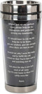 Police Officer Prayer Come Home Safely 16 Ounce Stainless Steel Travel Mug with Lid...