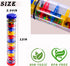2 PCS Sensory Stick Rainmaker, Rainmaker Toy, Beaded Raindrops Rainmaker, Developmental Sensory Shaker, Musical Instrument for Babies,Toddlers and...