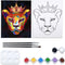 VOCHIC Canvas Painting Kit Pre Drawn Canvas for Painting for Adults Party Kits Paint and Sip Party Supplies 8x10 Canvas to Paint 8 Acrylic Colors,...