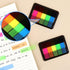 600 Pieces Sticky Index Tabs Page Flags, ALOTCHE Transparent Sticky Notes Book Sticky Tabs for Annotating Books, Neon Pop Up Index Tabs Self-Adhes...