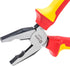 SATA 8-Inch VDE Insulated Linesman Combination Pliers with Chrome Vanadium Steel Body and Dual Material Anti-Slip Handles - ST70333ST...