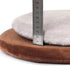 Memory Foam Seat Cushion 11" Chair Pad for Kitchen Dining Anti-Slip Round Stool Pad Comfortable Seat Cushion with Removable Cover for Home Office ...