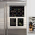 Magnetic Chalkboard Monthly Calendar with neon Bright Liquid Chalk Markers – Black Refrigerator Monthly Planning Board w/Bonus - Grocery List and ...