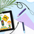 2pcs Kid-Friendly Stylus Pens for Touchscreen, Crayon Stylus Pen & Tethers Anti-Rolling Children's Touch Screen Stylus Capacitive Tablet Stylus fo...