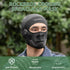 ROCKBROS Cooling Balaclava Mask Cycling Skull Cap Helmet Liner with Glasses Holes Ice Silk Breathable Cycling Cap Sweat Absorption Black...