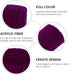 Artibetter Woolen Yarn 10 Packs Latch Hook Yarn Pre-Cut Rug Yarn Replace Sewing Yarn Threads for Pillowcases Blankets Knitting (Purple) Pre-Cut Ya...
