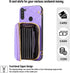 Furiet Compatible with Samsung Galaxy A21 Zipper Wallet Case with Crossbody Shoulder Strap, 8 Card Slots and TPU Leather Stand Full Body Accessori...