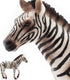 Gemini&Genius Zebra Animal Toy for Kids, Zebra Figurine Toy, Wildlife Action Figure Toy, Great Gift, Collection, Cake Topper, Storytelling Prop an...