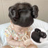 1 Pack Baby Wig Braid Hairband wig for kids baby headband baby hair Children Fake Bangs Head Buckle COS Hair Accessories Baby (Black)...