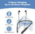 Bluetooth Headphones Neckband, Wireless Earphones with 30H Playtime, IPX5 Waterproof Noise Isolation Wireless Earbuds for Jobsite, Sports, Running...