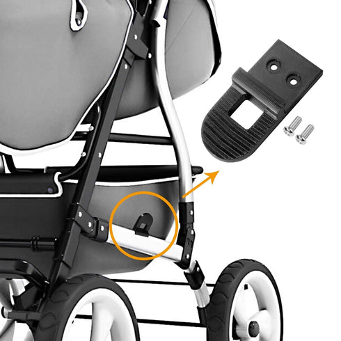 Replacement Closing Latch Fits for UppaBaby Vista 2015+ (and V2),Hinge Latch Compatible with UpperBaby Vista V1 & V2 Strollers,Secures Stroller in...
