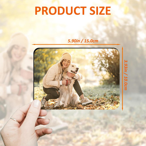 10pcs Sublimation Magnets Blanks, Enlarge 4 x 6 Inch Sublimation Refrigerator Magnet Blanks Personalized Fridge Decorative for Home Wall Decor DIY...