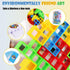 48 Pcs Tetra Tower Game, Building Balance Blocks Board Game, Team Tower Game for Kids & Adults, Family Game for 2+ Players, Board Game for Family ...