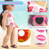 18 Inch Doll Swim Accessories Set, Passionate Doll Beach Sunbathing Playset for American doll Girls, includes Doll Bikini Swimsuits, Heart-shaped ...