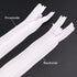 30PCS Invisible Nylon Coil Zipper,Clothing Zipper,DIY Sewing Tools for Craft Special(14 inch,White)...