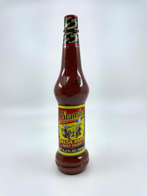 PICAMAS - Red Hot Sauce Salsa Brava 6.2oz Bottles (Pack of 3)...