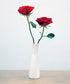 Tall Conic Composite Plastics Flower Vase, Small Bud Decorative Floral Vase Home Decor Centerpieces, Arranging Bouquets, Connected Tubes (Wide Cal...