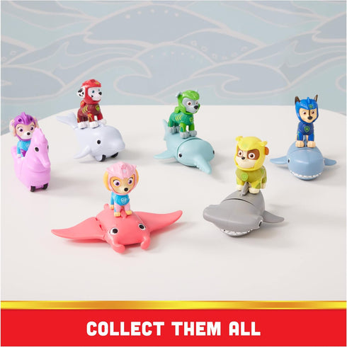 Paw Patrol, Aqua Pups Marshall and Dolphin Action Figures Set, Kids Toys for Ages 3 and up...