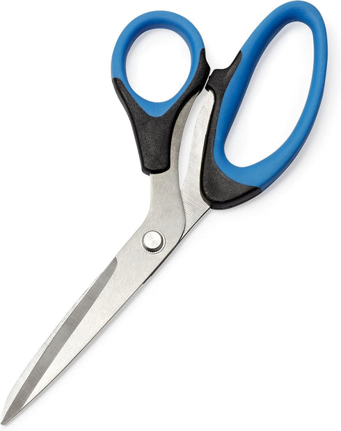 OfficeGoods Stainless Steel 8.5" Scissors w/Soft Grips - Modern Design for the Stylish Home, Office, or School - Perfect for Arts & Crafts, Scrapb...