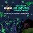 Glow in The Dark Construction Wall Stickers – 10 Large Bright Decals for Bedroom Walls and Ceilings – Glowing Sticker Decorations for Girls and Bo...