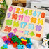 LovesTown Wooden Puzzles for Kids, Number Shape Puzzles Preschool Educational Toys Montessori Toddler Puzzles for Boys Girls...