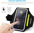 Cell Phone Running Armband with Zipper Pocket Armband Case Running Holder for iPhone 16 Pro Max/15/14 Pro Max/13/12 /11 Pro Max/XS/XR,Galaxy S20 S...