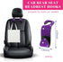 2 PCS Bling Car Seat Headrest Hooks, Crystal Rhinestone Back Seat Hanging Storage Organizer, Auto Purse Bags Hanger, Universal Vehicle Interior Ac...